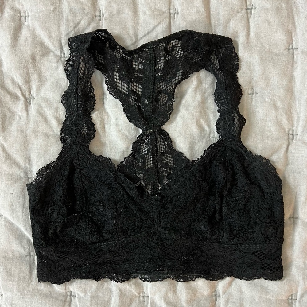 Express lace bralette